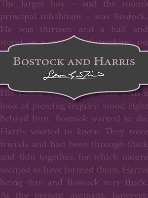cover image of Bostock and Harris